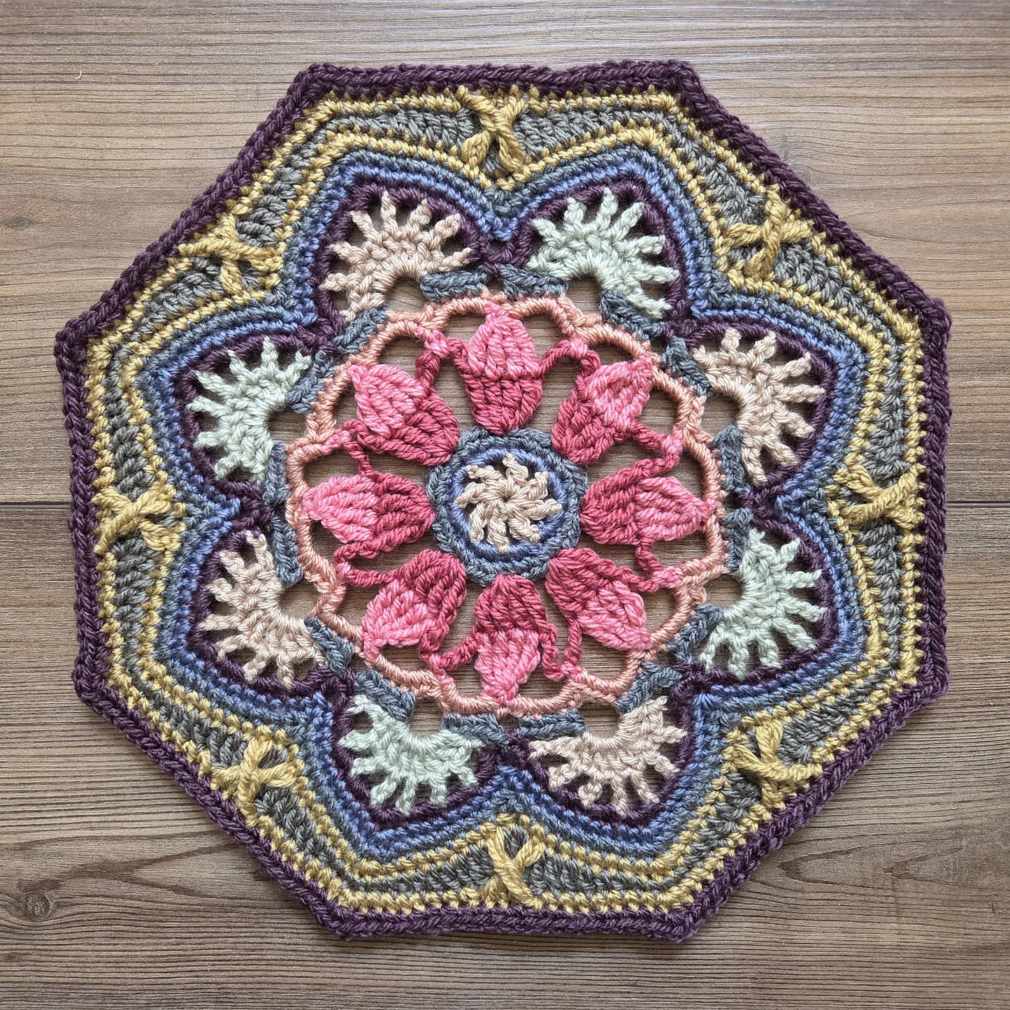Moroccan Tiles Blanket Crochet Pattern