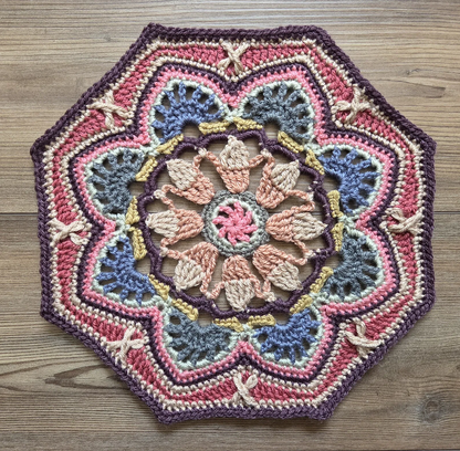 Moroccan Tiles Blanket Crochet Pattern